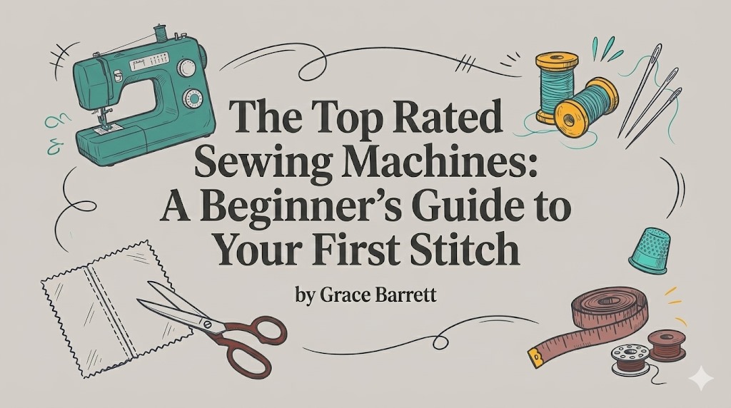 The Top Rated Sewing Machines: A Beginner’s Guide to Your First Stitch