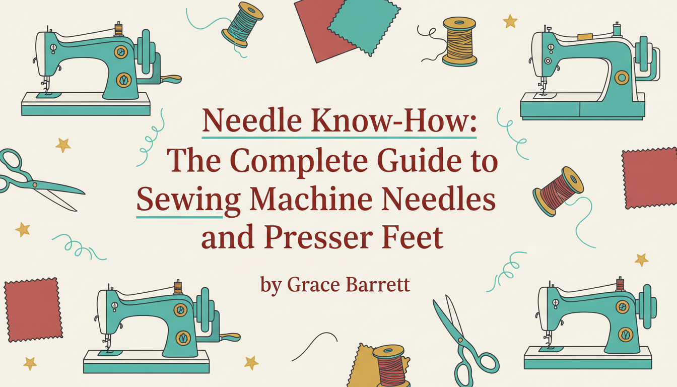 Needle Know-How: The Complete Guide to Sewing Machine Needles and Presser Feet