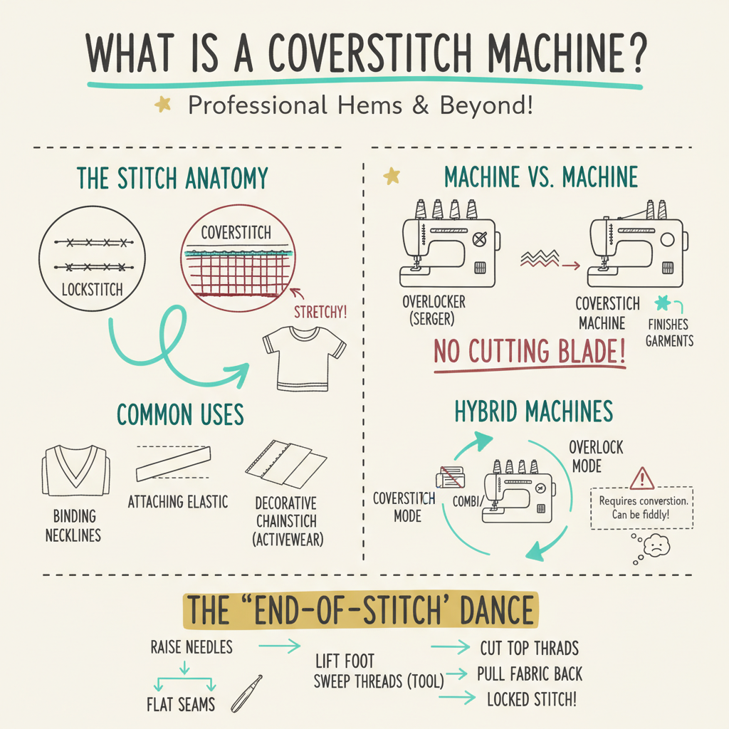 what is a coverstitch machine used for
