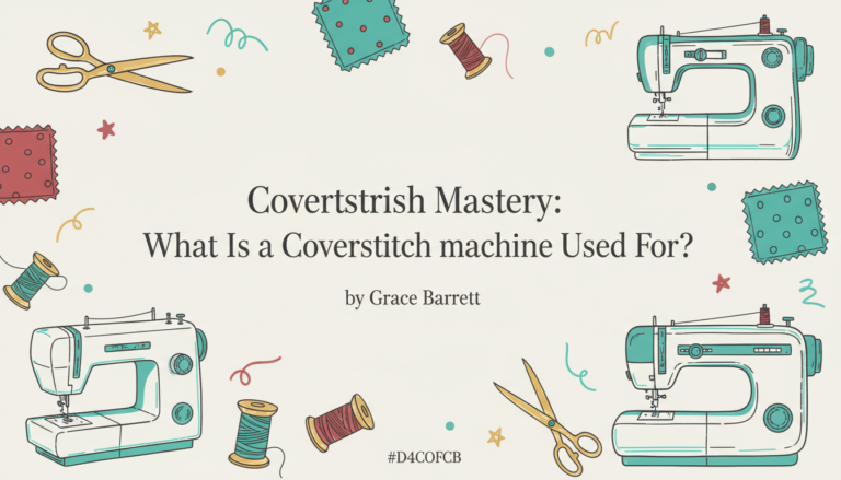 Coverstitch Mastery: What Is a Coverstitch Machine Used For?