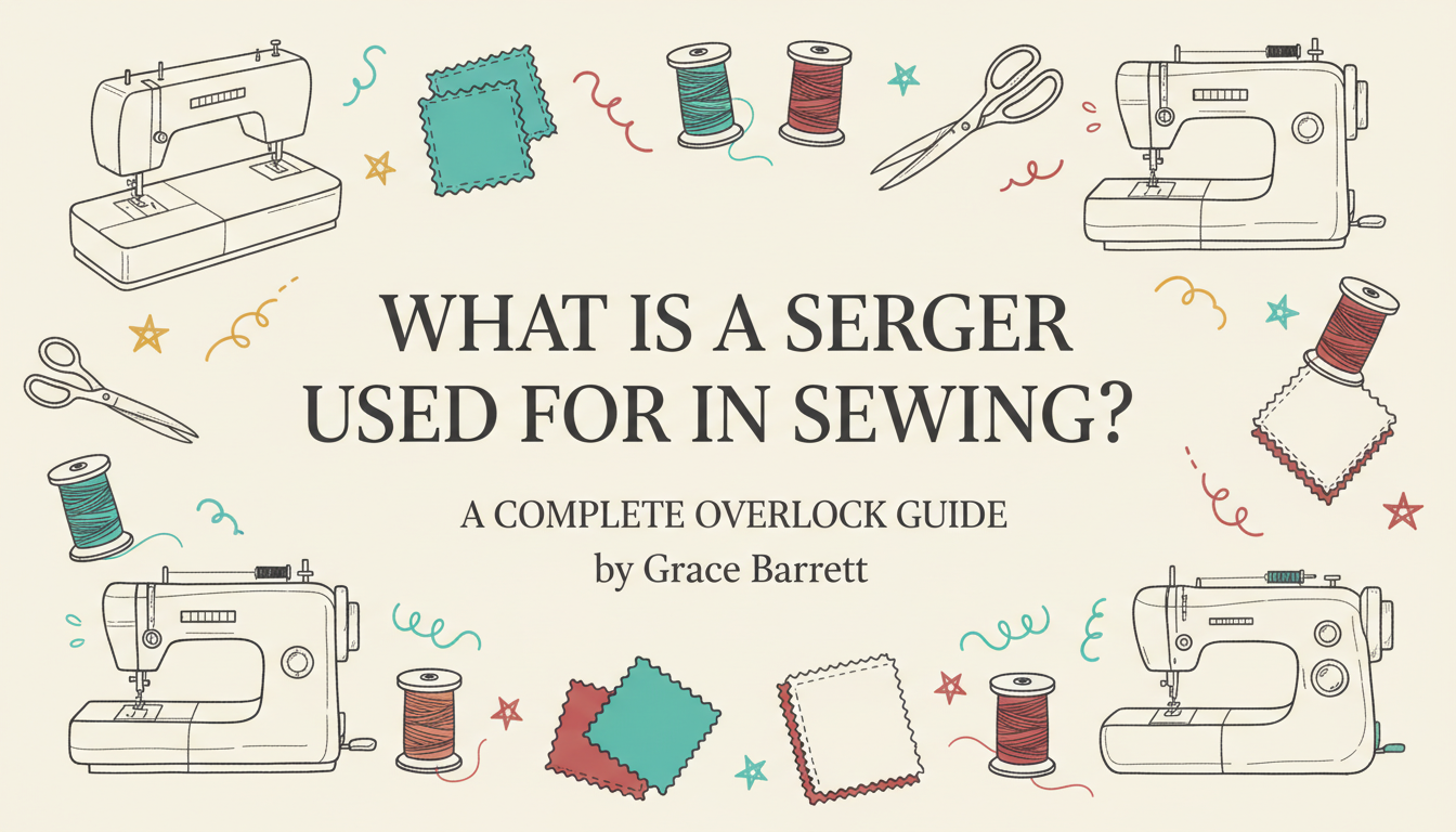 What is a Serger Used for in Sewing? A Complete Overlock Guide
