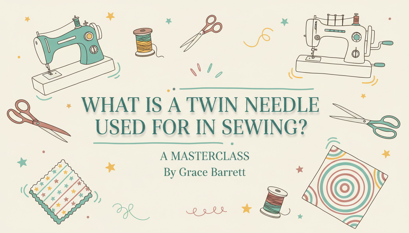 What is a Twin Needle Used for in Sewing? A Masterclass