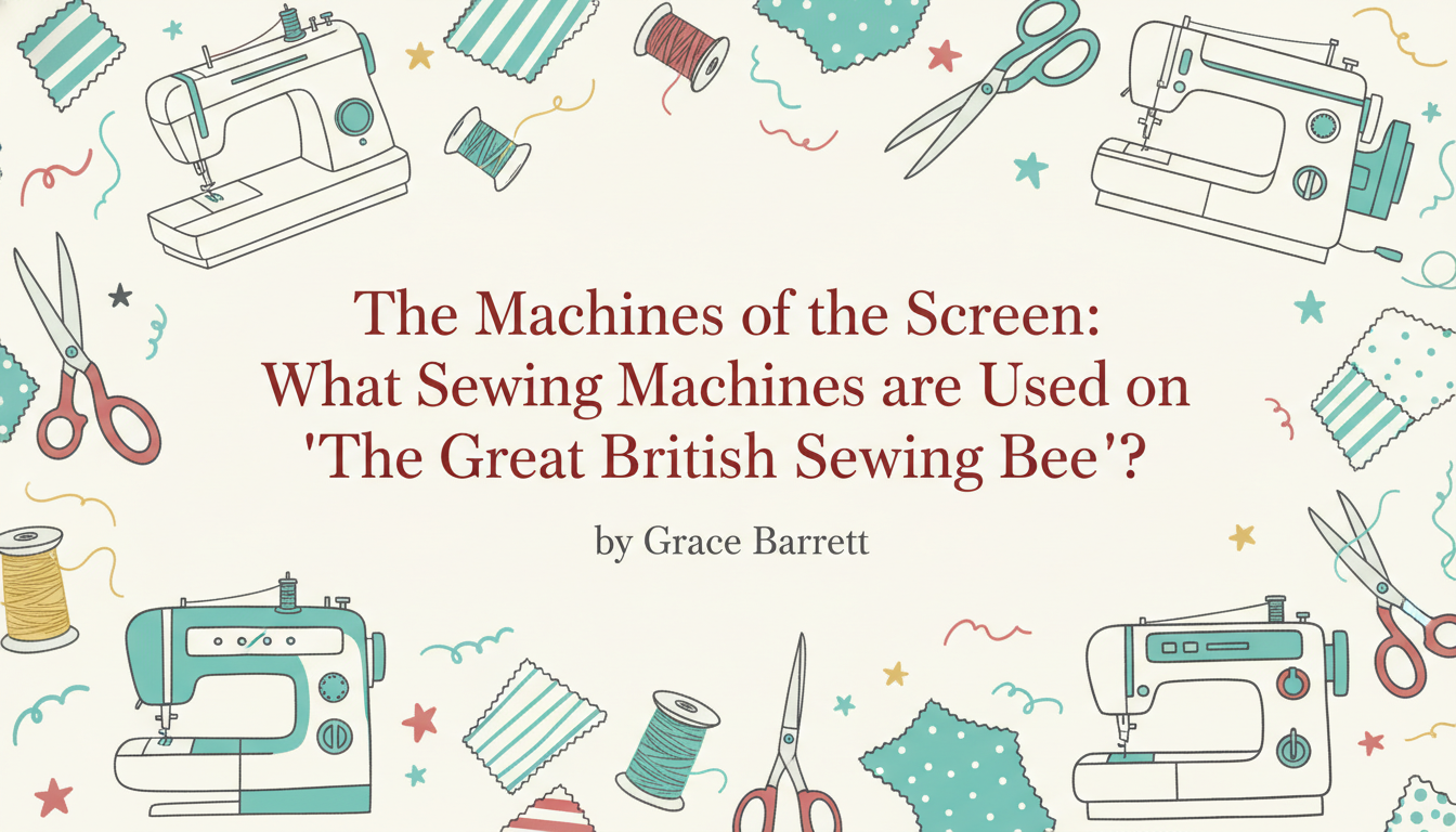 The Machines of the Screen: What Sewing Machines are Used on ‘The Great British Sewing Bee’?