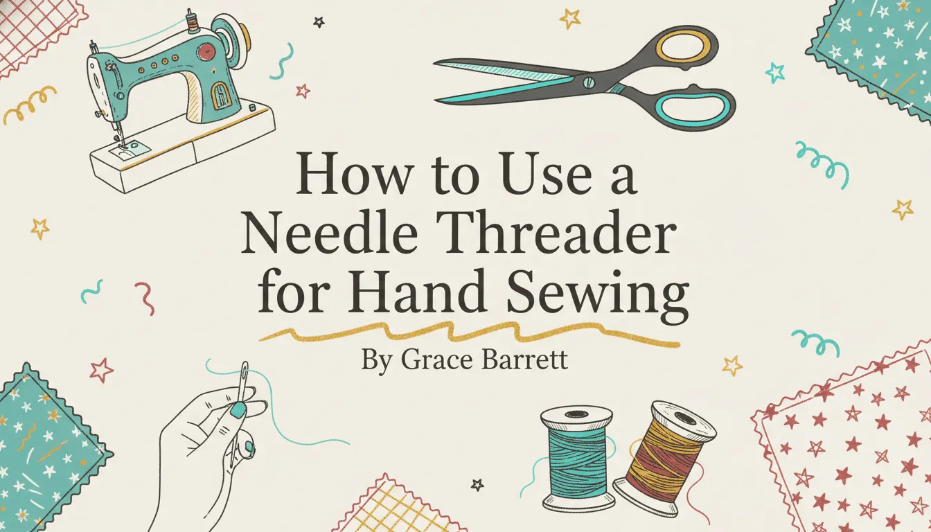 How to Use a Needle Threader for Hand Sewing
