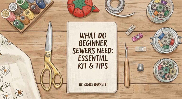 What Do Beginner Sewers Need: Essential Kit & Tips